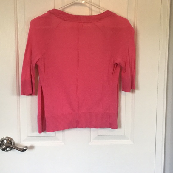 Pink Button Up Cardigan - Picture 2 of 5